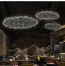 DecorBites™ Gold Cloud Pendant Lights for Home and Restaurant