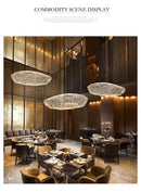 DecorBites™ Gold Cloud Pendant Lights for Home and Restaurant