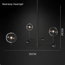 DecorBites™ Gold Glass Bubble Chandelier for Dining Room