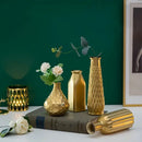 DecorBites™ Gold Glass Vase - Antique Art Style Home Decor