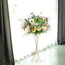 DecorBites™ Gold Iron Flower Vase Set for Wedding Decor