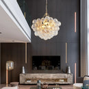 DecorBites™ Gold Pendant Chandelier with Adjustable Height