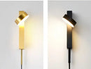 DecorBites™ Gold Wall Lamp with Dimmer Switch