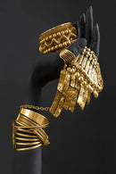 DecorBites™ Golden Jewelry African Woman Canvas Art