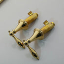 Decorbites golden plated ornate tray toilet paper holder bathroom