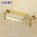 Decorbites golden plated ornate tray toilet paper holder bathroom