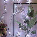 DecorBites™ Golden Silver Leaf Fairy Lights for Events