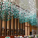 DecorBites™ Green Crystal Stone Chandelier for Modern Spaces