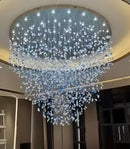 DecorBites™ Green Crystal Stone Chandelier for Modern Spaces