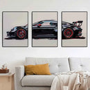DecorBites™ GT3 RS Sports Car Canvas Wall Art