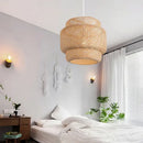 DecorBites™ Hand Knitted Chinese Style Hanging Bamboo Lamps