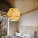 DecorBites™ Hand Knitted Chinese Style Hanging Bamboo Lamps
