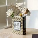 DecorBites™ Hand-painted Flower Ceramic Vase - Home Decor