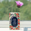 DecorBites™ Hand-painted Flower Ceramic Vase - Home Decor