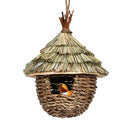 DecorBites™ Hand-woven Hummingbird Nest House for Garden