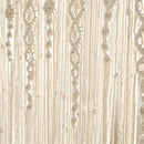 Boho cream macrame door curtain wall hanging for living room