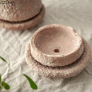 DecorBites™ Handcrafted Ceramic Vase for Flowers