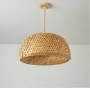 DecorBites™ Handcrafted Chinese Bamboo Pendant Lamp