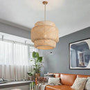 DecorBites™ Handcrafted Chinese Bamboo Pendant Lamp