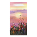 DecorBites™ Handmade Abstract City Oil Painting, Modern Wall Art