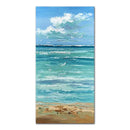 DecorBites™ Handmade Abstract City Oil Painting, Modern Wall Art