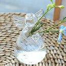 DecorBites™ Handmade Angel Glass Vase - Home Decor
