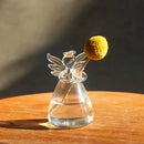 DecorBites™ Handmade Angel Glass Vase - Home Decor