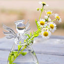 DecorBites™ Handmade Angel Glass Vase - Home Decor