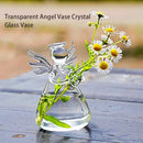 DecorBites™ Handmade Angel Glass Vase - Home Decor
