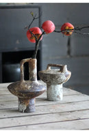 DecorBites™ Handmade Ceramic Vase for Dried Flowers