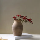 DecorBites™ Handmade Ceramic Vase Retro Style Home Decoration