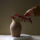 DecorBites™ Handmade Ceramic Vase Retro Style Home Decoration