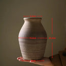 DecorBites™ Handmade Ceramic Vase Retro Style Home Decoration