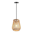 DecorBites™ Handmade Chinese Rattan Wicker Pendant Ceiling Light
