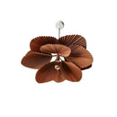 Decorbites handmade floral chandelier brown wooden dining room light