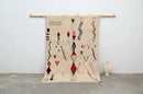 DecorBites™ Handmade Moroccan Azilal Rug - 223x157cm