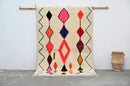 DecorBites™ Handmade Moroccan Azilal Rug - 237x155 cm