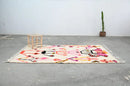 DecorBites™ Handmade Moroccan Azilal Rug - 245x141cm