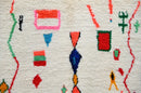 DecorBites™ Handmade Moroccan Azilal Rug - 247x141 cm