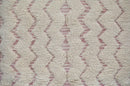 Handmade traditional azilal beige & dusty rose rug bedroom decor