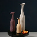 DecorBites™ Handmade Nordic Ceramic Flower Vase for Luxury Home