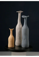 DecorBites™ Handmade Nordic Ceramic Flower Vase for Luxury Home