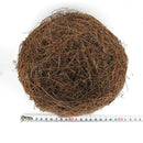 DecorBites™ Handmade Round Rattan Bird Nest Decoration