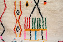 DecorBites™ Handwoven Moroccan Azilal Rug - 245x146 cm