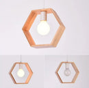 DecorBites™ Hanging Wooden Lights
