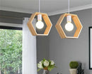 DecorBites™ Hanging Wooden Lights