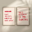 DecorBites™ Heart Quote Kitchen Wall Art Painting