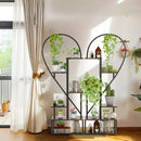 DecorBites™ Heart Shaped 6-Tier Metal Plant Stand