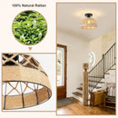 DecorBites™ Hemp Rope Ceiling Light for Home Decor