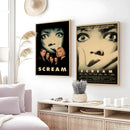DecorBites™ Horror Movie Retro Poster Wall Art